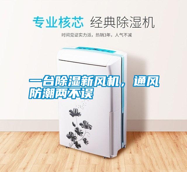 一台除湿新风机，通风防潮两不误