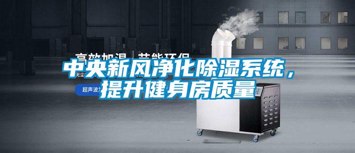 中央新风净化除湿系统，提升健身房质量