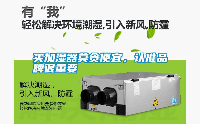 买加湿器莫贪便宜，认准品牌很重要