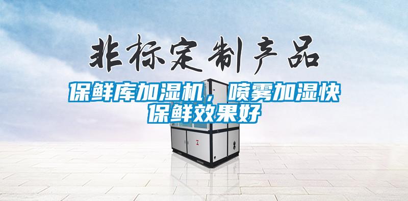 保鲜库加湿机，喷雾加湿快保鲜效果好
