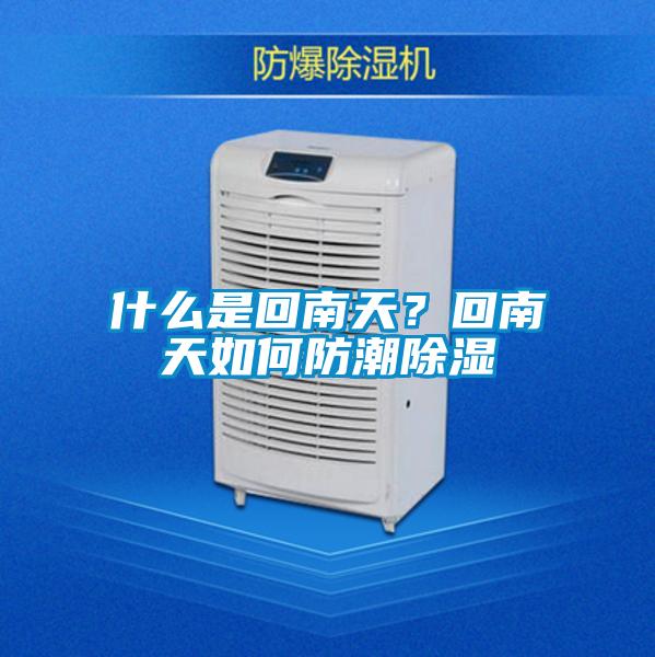什么是回南天？回南天如何防潮除湿