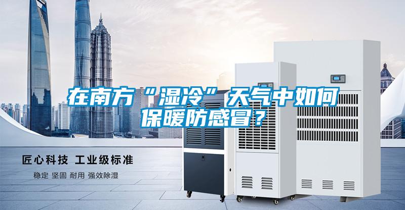 在南方“湿冷”天气中如何保暖防感冒？