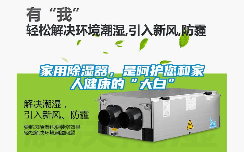 家用除湿器，是呵护您和家人健康的“大白”