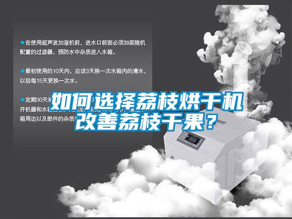 如何选择荔枝烘干机改善荔枝干果？