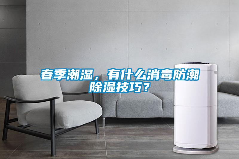 春季潮湿，有什么消毒防潮除湿技巧？