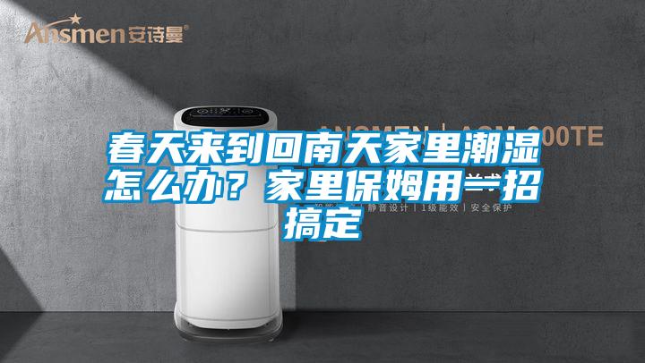 春天来到回南天家里潮湿怎么办？家里保姆用一招搞定