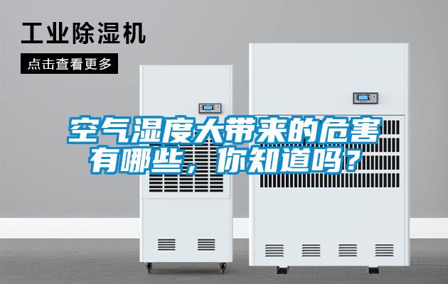 空气湿度大带来的危害有哪些，你知道吗？