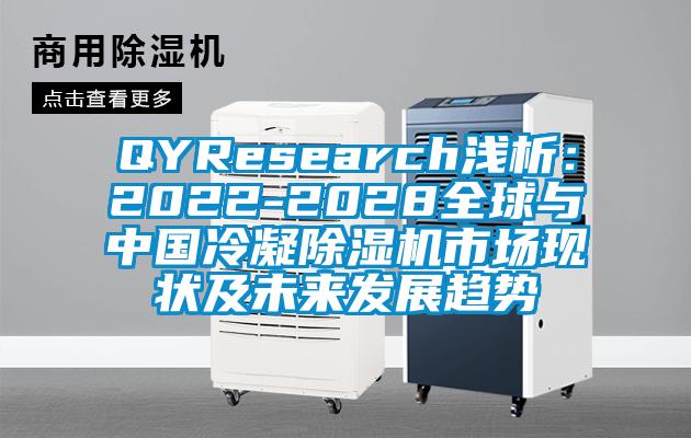 QYResearch浅析：2022-2028全球与中国冷凝粉色视频免费在线观看市场现状及未来发展趋势