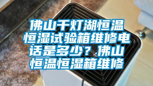 佛山千灯湖恒温恒湿试验箱维修电话是多少？佛山恒温恒湿箱维修