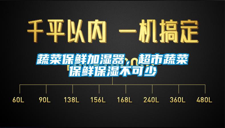 蔬菜保鲜加湿器，超市蔬菜保鲜保湿不可少