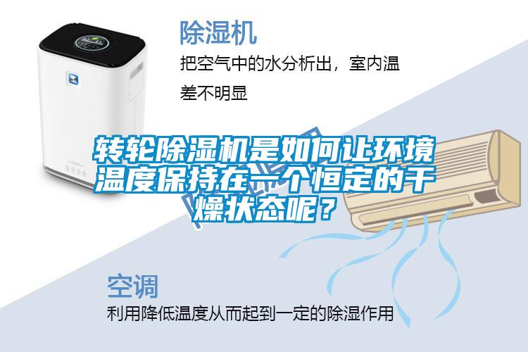 转轮粉色视频免费在线观看是如何让环境温度保持在一个恒定的干燥状态呢？