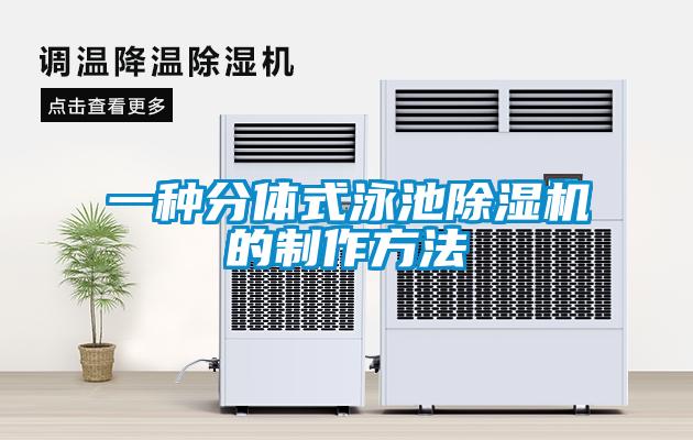 一种分体式泳池粉色视频免费在线观看的制作方法