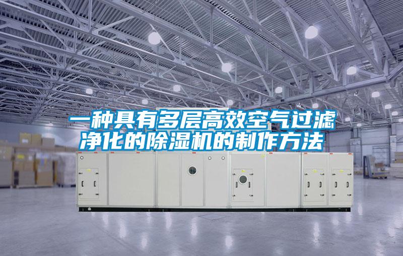 一种具有多层高效空气过滤净化的粉色视频免费在线观看的制作方法