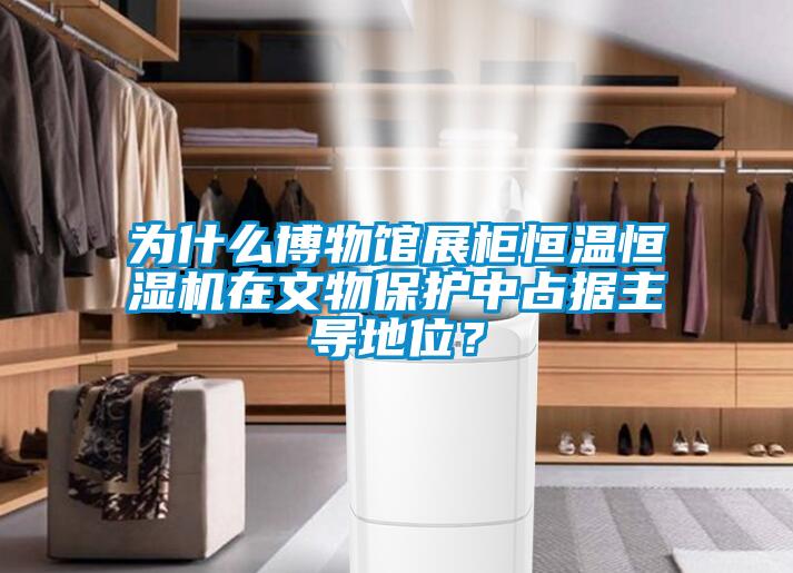 为什么博物馆展柜恒温恒湿机在文物保护中占据主导地位？