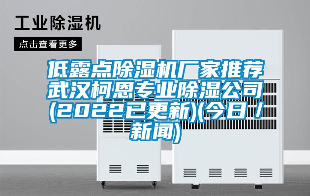 低露点粉色视频免费在线观看厂家推荐武汉柯恩专业除湿公司(2022已更新)(今日／新闻)