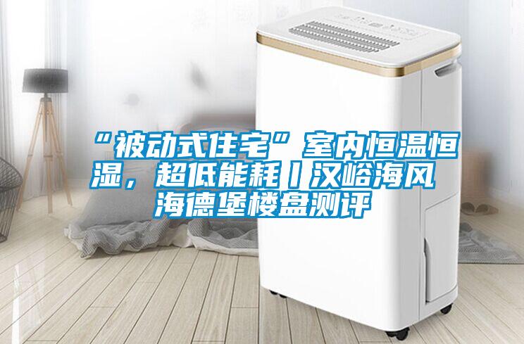 “被动式住宅”室内恒温恒湿，超低能耗丨汉峪海风海德堡楼盘测评
