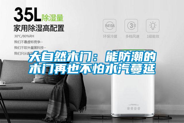 大自然木门：能防潮的木门再也不怕水汽蔓延