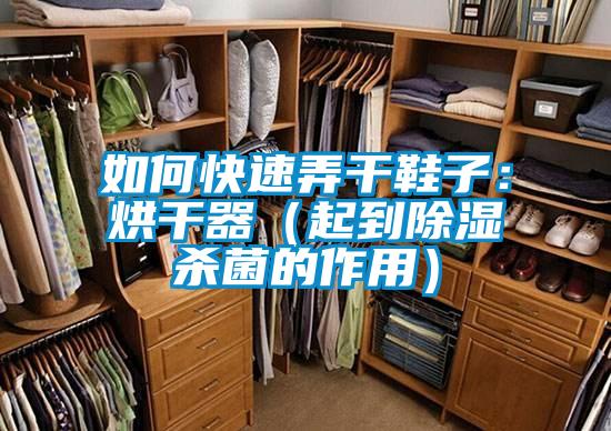 如何快速弄干鞋子：烘干器（起到除湿杀菌的作用）