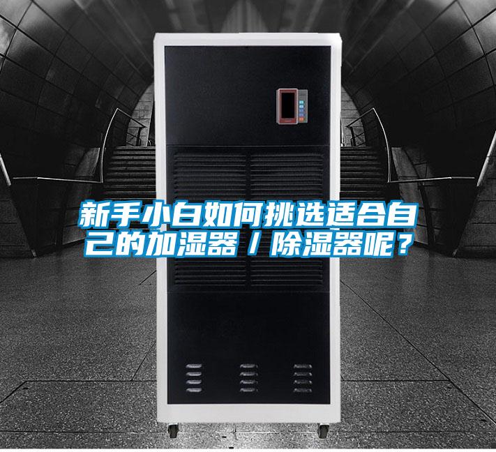 新手小白如何挑选适合自己的加湿器／除湿器呢？