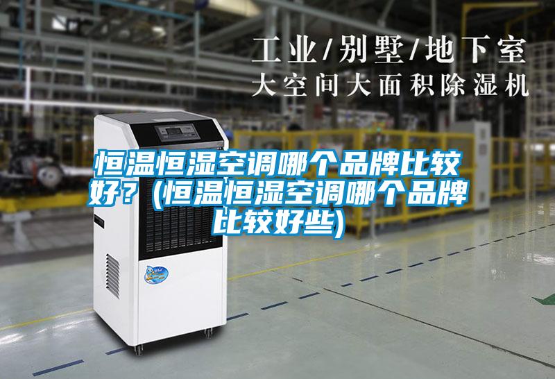 恒温恒湿空调哪个品牌比较好？(恒温恒湿空调哪个品牌比较好些)