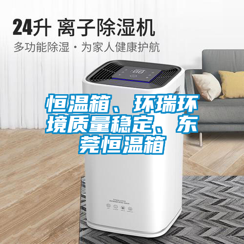 恒温箱、环瑞环境质量稳定、东莞恒温箱