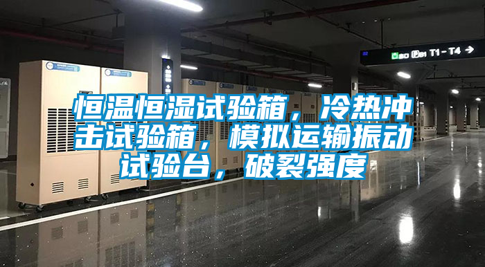 恒温恒湿试验箱，冷热冲击试验箱，模拟运输振动试验台，破裂强度