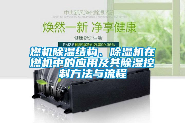 燃机除湿结构、粉色视频免费在线观看在燃机中的应用及其除湿控制方法与流程
