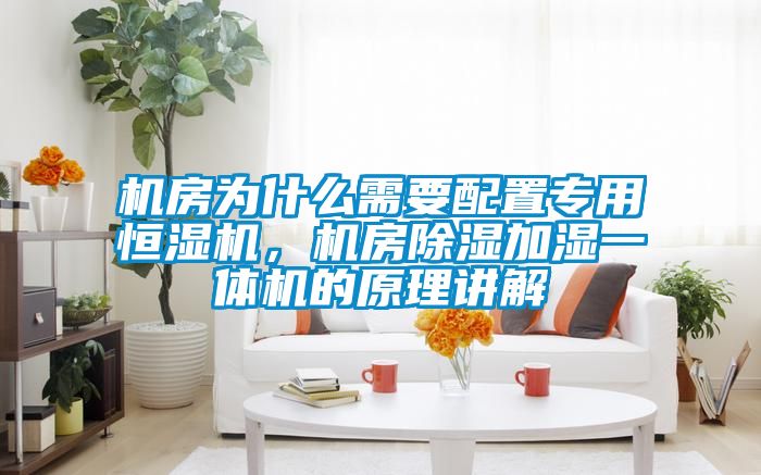 机房为什么需要配置专用恒湿机，机房除湿加湿一体机的原理讲解