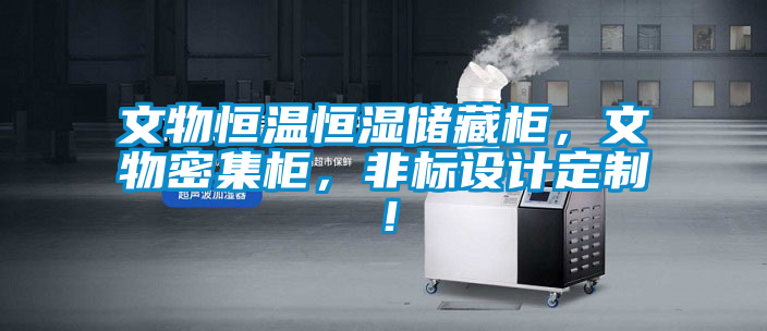 文物恒温恒湿储藏柜，文物密集柜，非标设计定制！