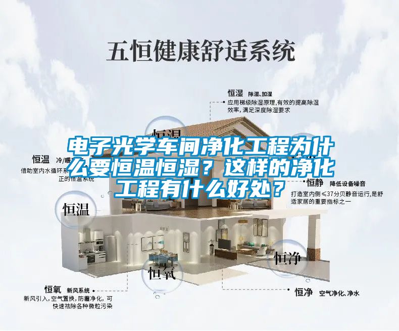 电子光学车间净化工程为什么要恒温恒湿？这样的净化工程有什么好处？