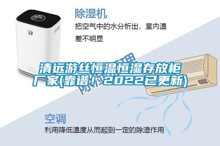 清远游丝恒温恒湿存放柜厂家(靠谱！2022已更新)