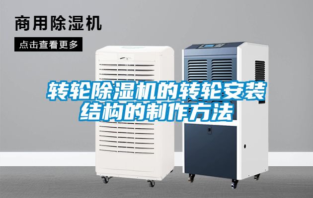 转轮粉色视频免费在线观看的转轮安装结构的制作方法