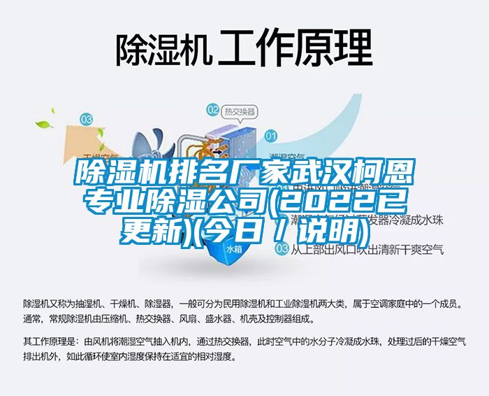 粉色视频免费在线观看排名厂家武汉柯恩专业除湿公司(2022已更新)(今日／说明)