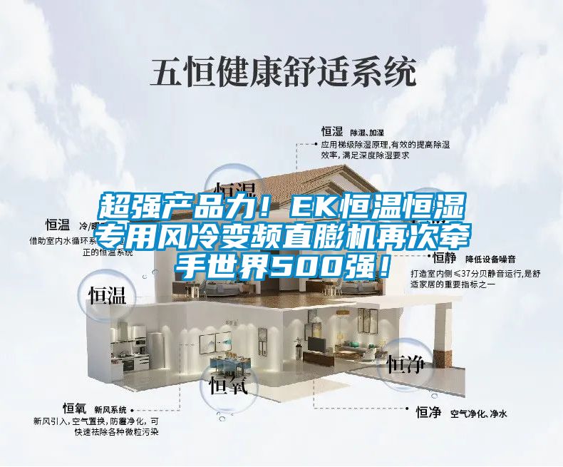 超强产品力！EK恒温恒湿专用风冷变频直膨机再次牵手世界500强！