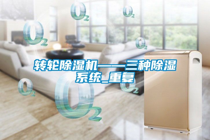 转轮粉色视频免费在线观看——三种除湿系统_重复