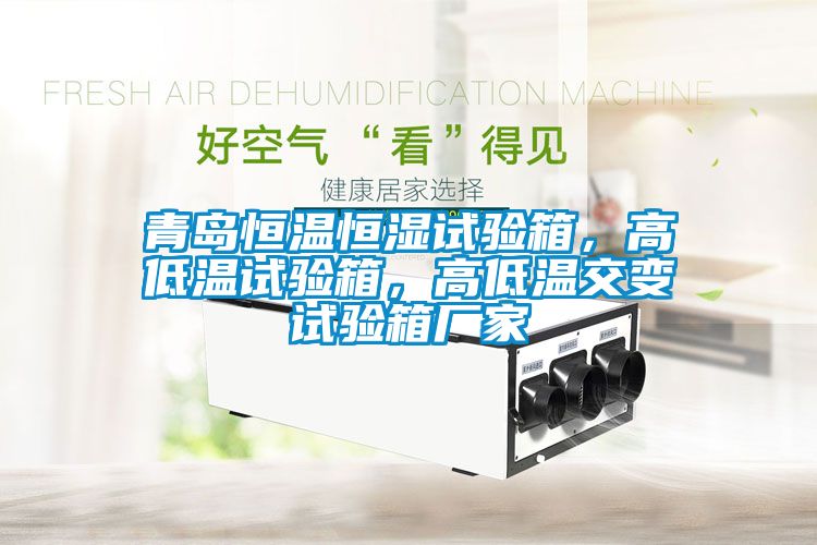 青岛恒温恒湿试验箱，高低温试验箱，高低温交变试验箱厂家