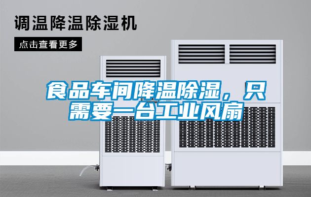 食品车间降温除湿，只需要一台工业风扇
