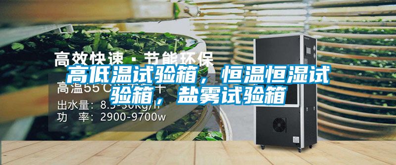 高低温试验箱，恒温恒湿试验箱，盐雾试验箱